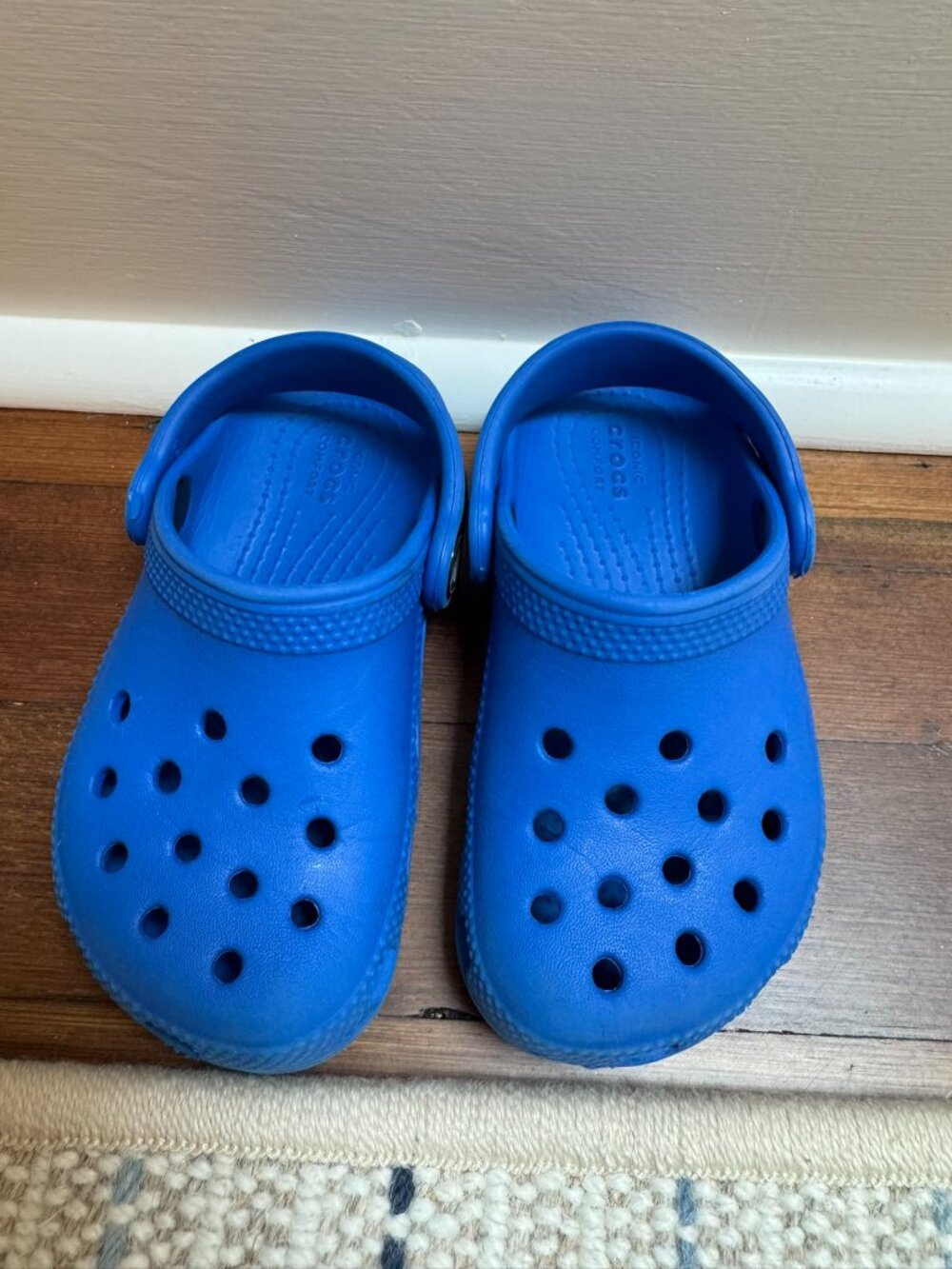 Blue Crocs